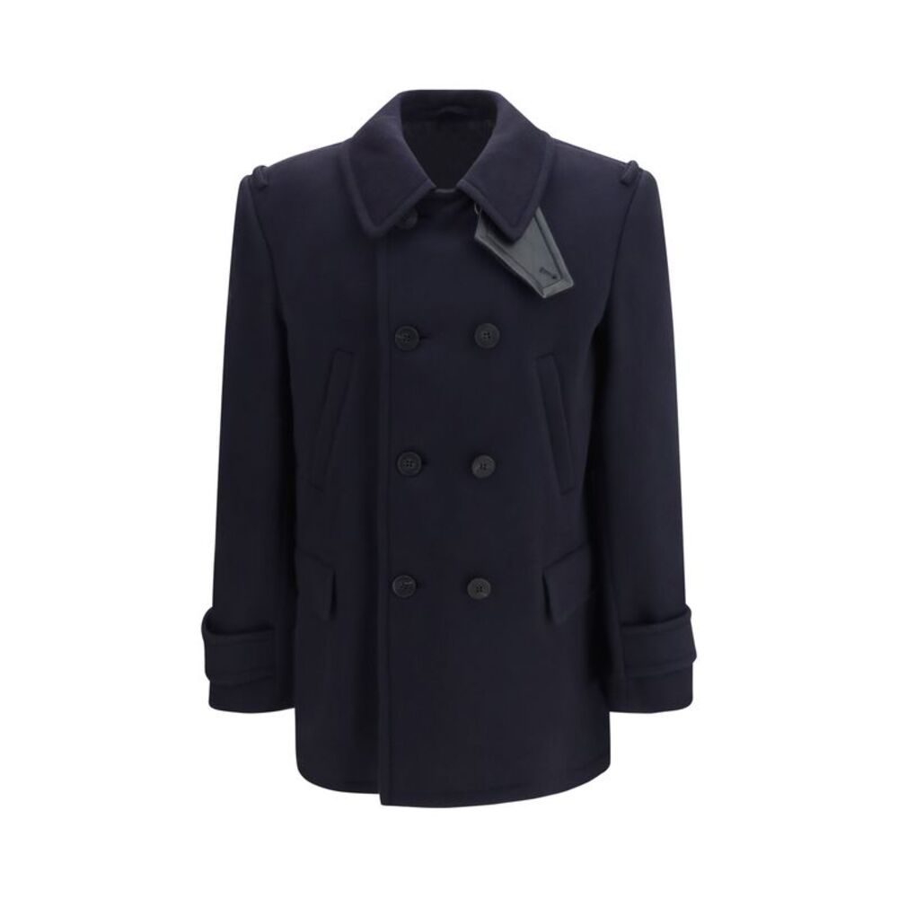 Burberry Men Wool Cashmere Pea Coat